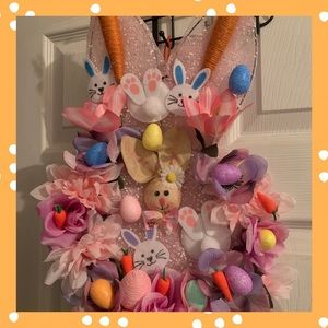 Easter Bunny Wreath